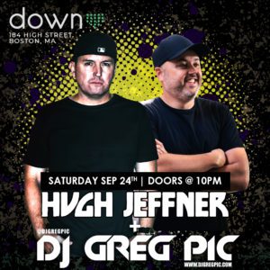 Hugh Jeffner and DJ Greg Pic